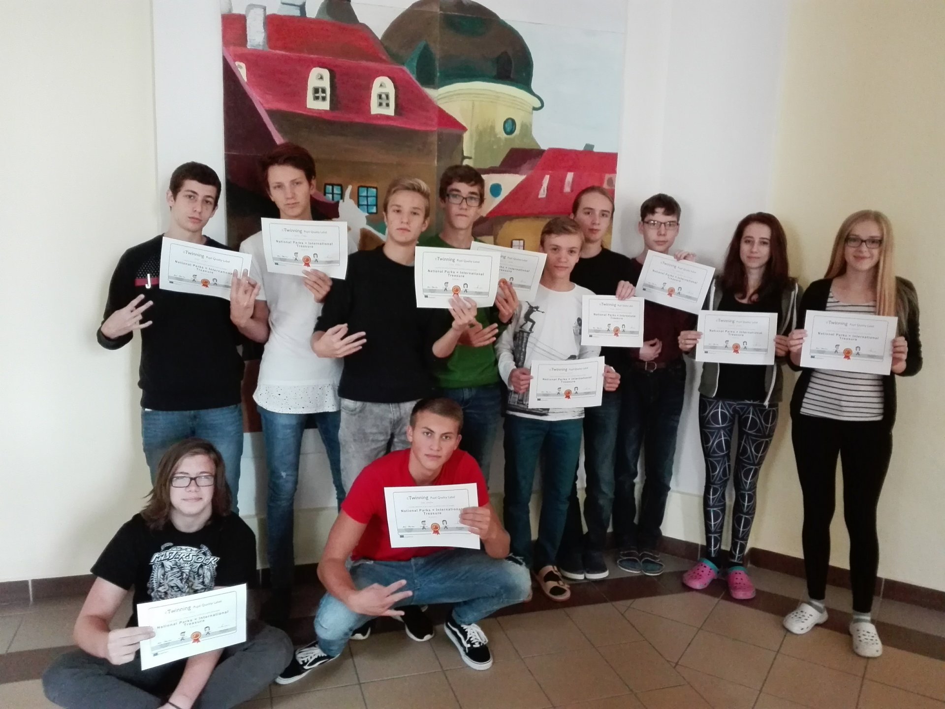 Ocenění eTwinningového projektu Gymnázia Kroměříž