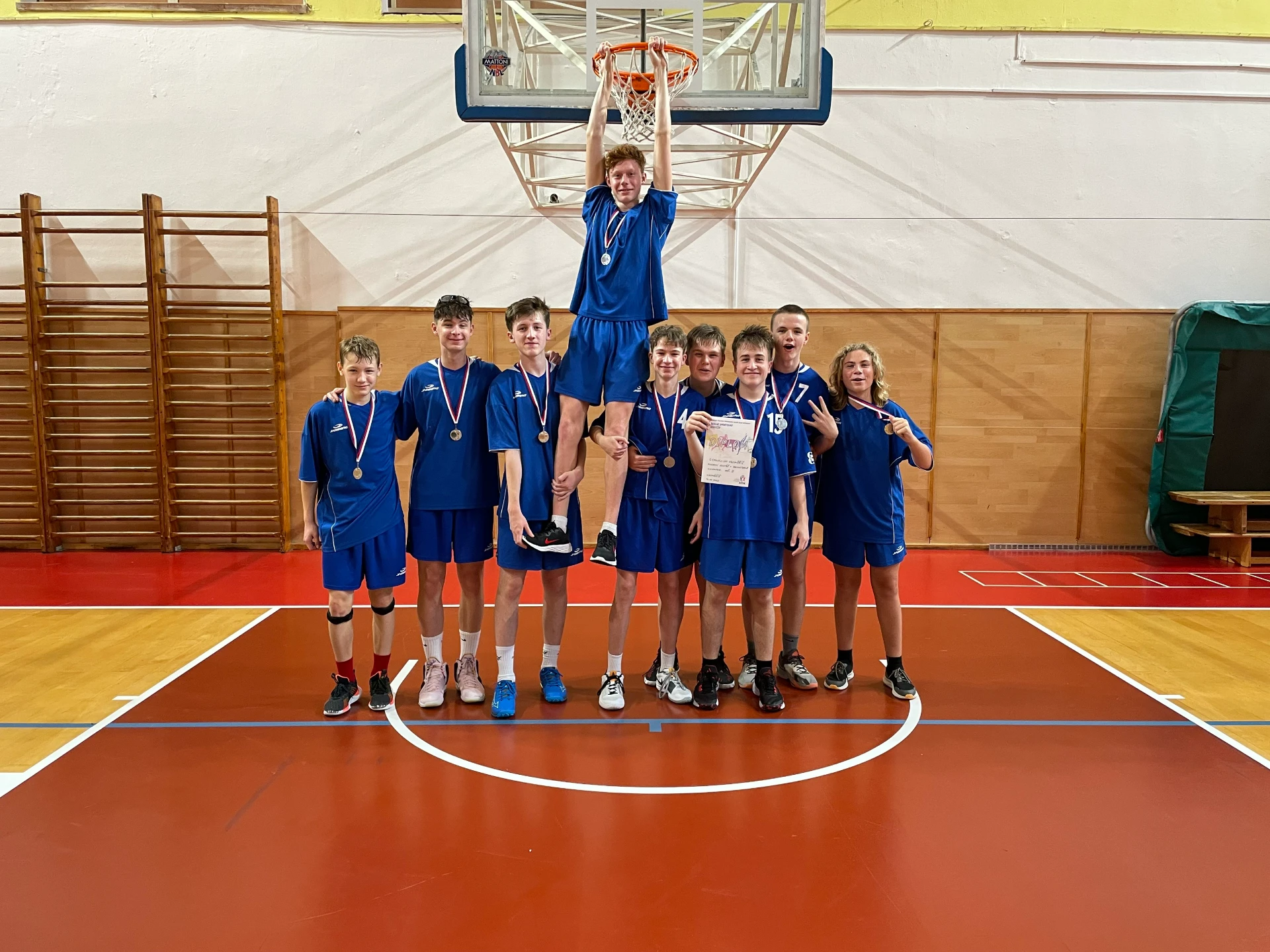 Okresní kolo basketbalu