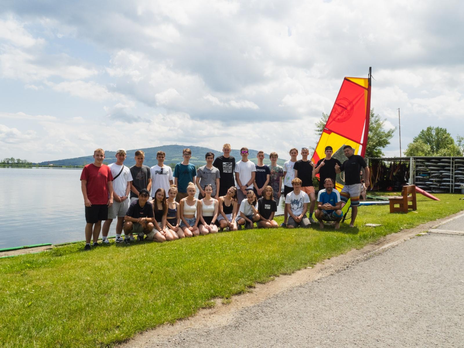 Windsurfing třídy kvinta B