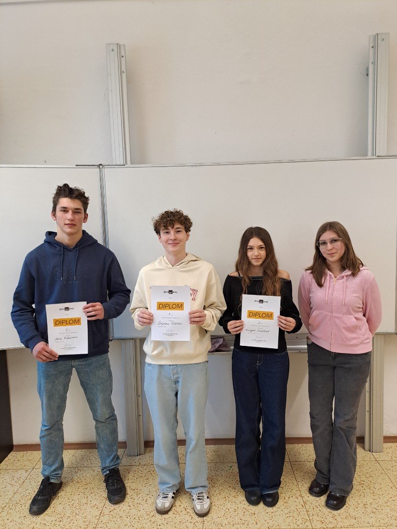 ÚSPĚCH V OKRESNÍM KOLE OLYMPIÁDY Z ANGLICKÉHO JAZYKA
